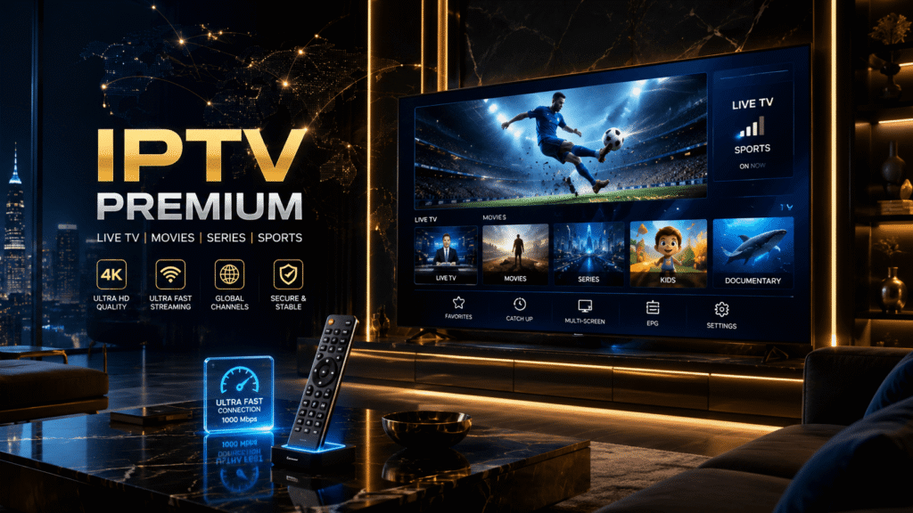 IPTV Premium — Top Services Testés & Classés en 2026